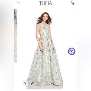 Theia stunning mother of the bride or groom gown size 14